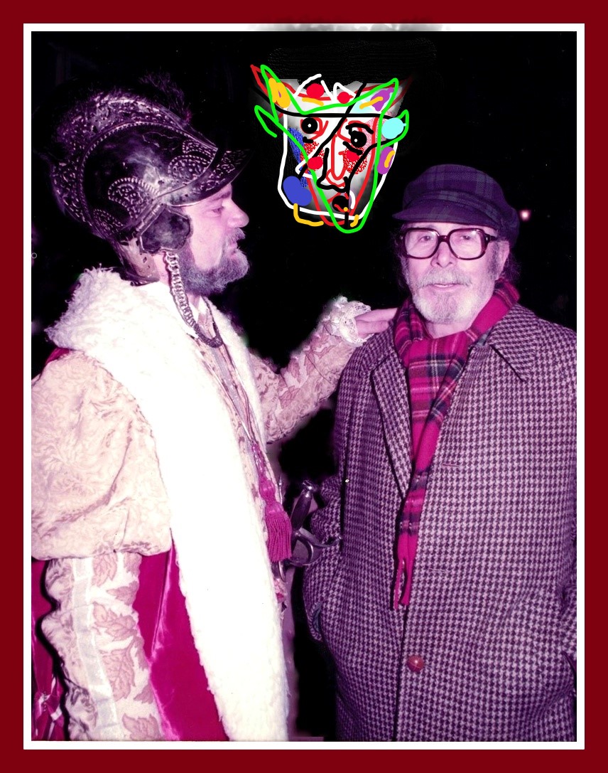 Ampliar: Laxeiro e Felipe-Senén, pregón Entroido, Coruña, 1984